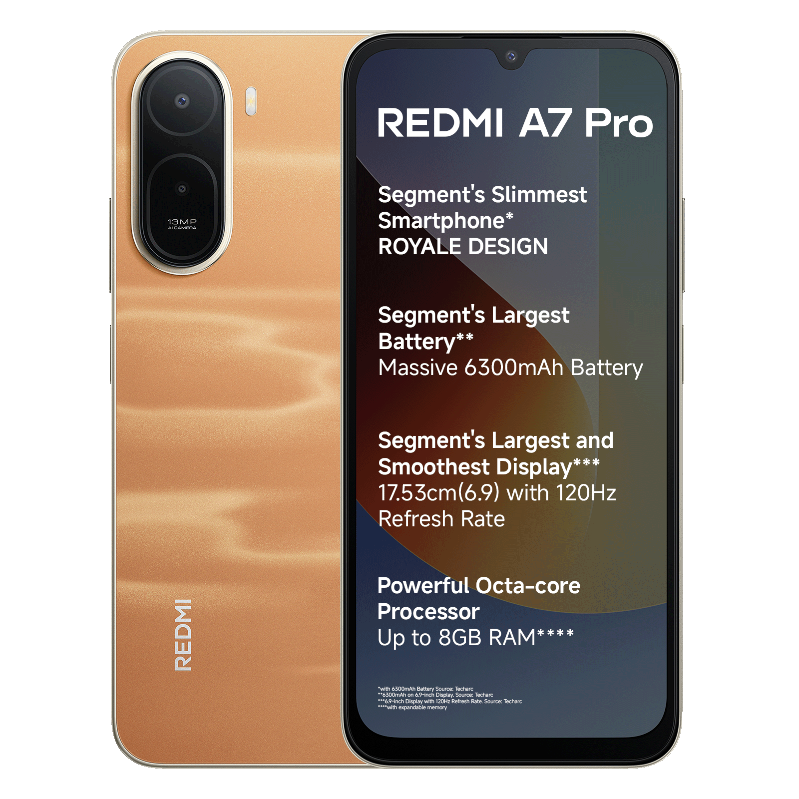 Redmi A7 Pro Sunset Orange 4 GB + 64 GB
