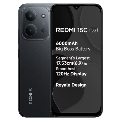 Redmi 15C 5G 4 GB + 128 GB Midnight Black