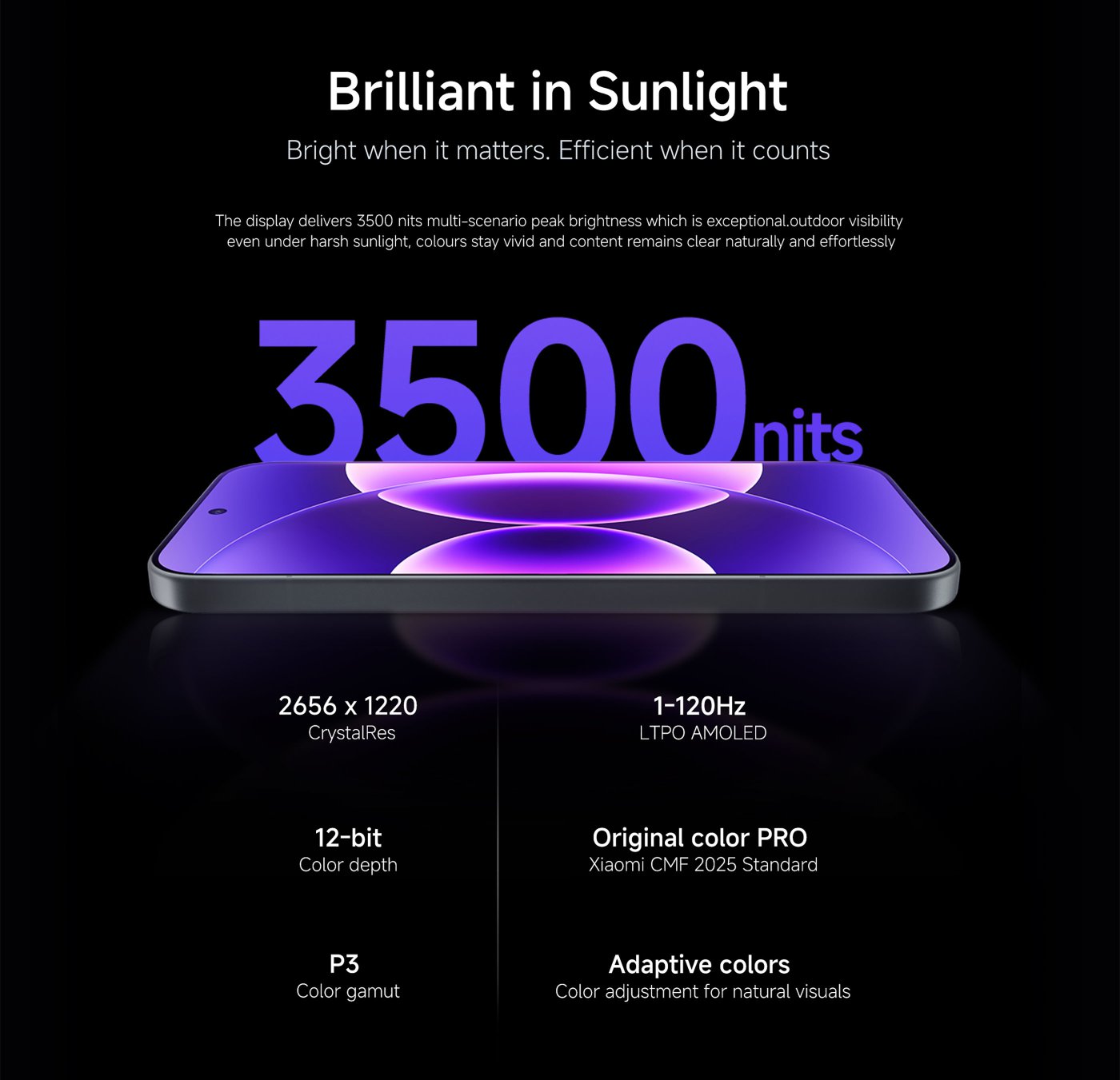 It showcases four sample night photography images, highlighting the night shooting capabilities of the Xiaomi 17 camera. Each photo displays different light and shadow effects and details, along with camera parameters, demonstrating its performance in low-light environments. The overall design emphasizes the natural colors and detail retention in night photography.
