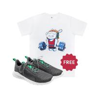 Mi Eco Active T-Shirt + Mi Athleisure Shoe