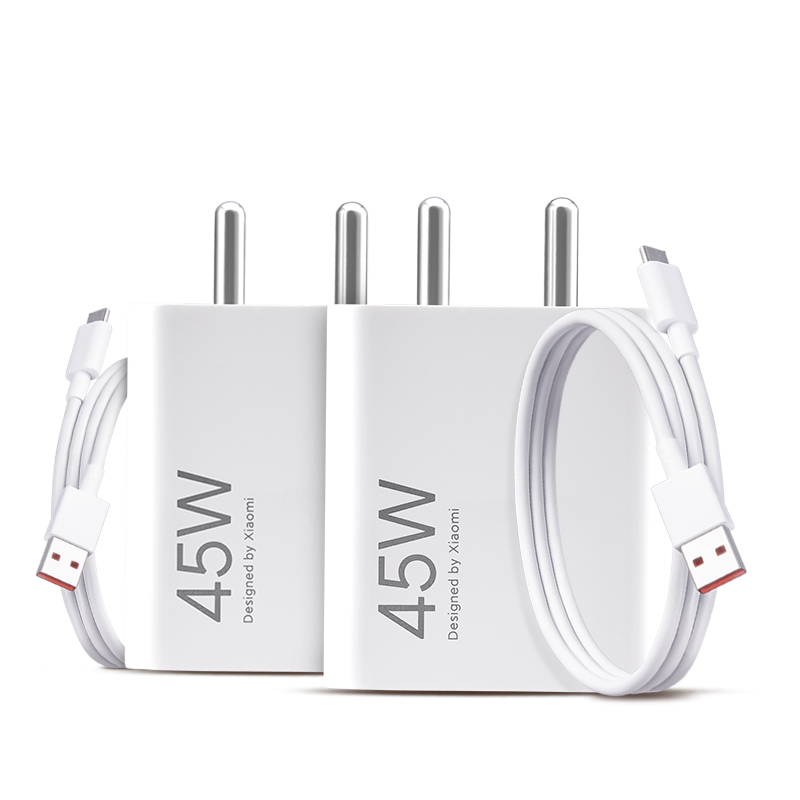Xiaomi 45W Turbo Charger (Pack of 2)