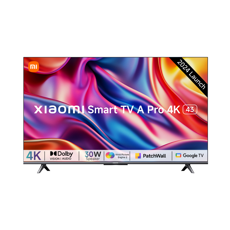 Xiaomi Smart TV A Pro 4K 43 (1.08m)