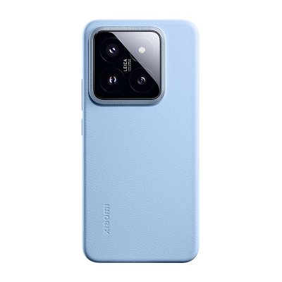  Xiaomi 14 Premium Silicon Microfiber Case Blue