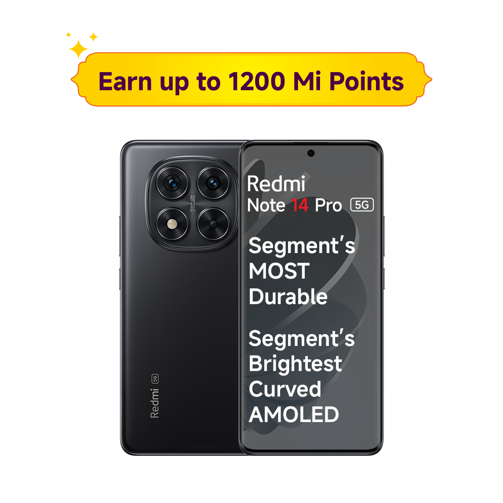 Redmi Note 14 Pro 5G Titan Black 8 GB + 128 GB