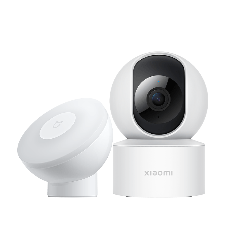 Xiaomi 360° Home Security Camera 1080p 2i + Mi Motion Activated Night Light 2