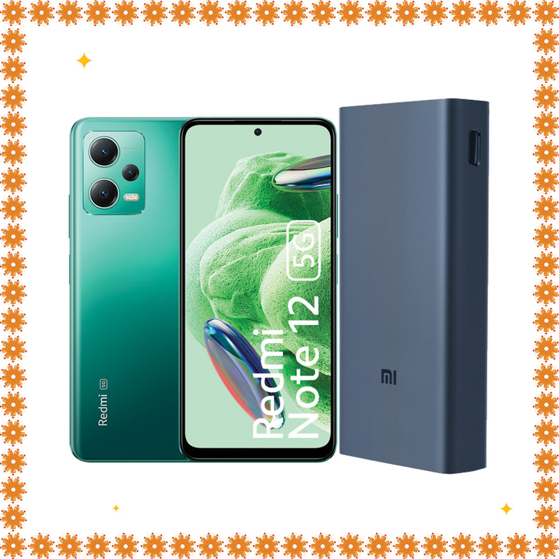 Redmi Note 12 5G 6GB 128GB + 20000mAh Mi Power Bank 3i