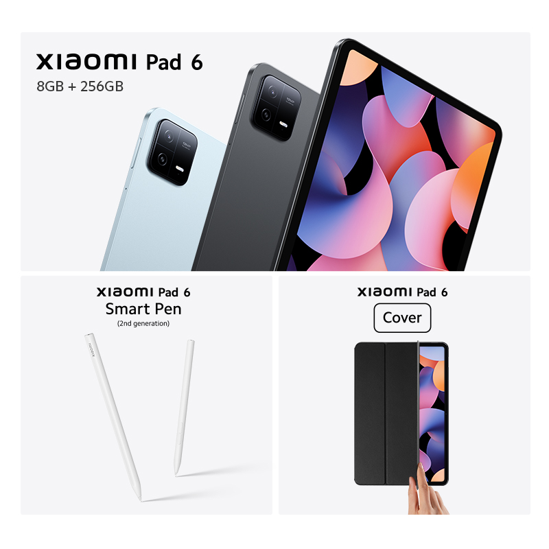 Xiaomi Pad 6 8 GB + 256 GB + Smart Pen + Smart Case
