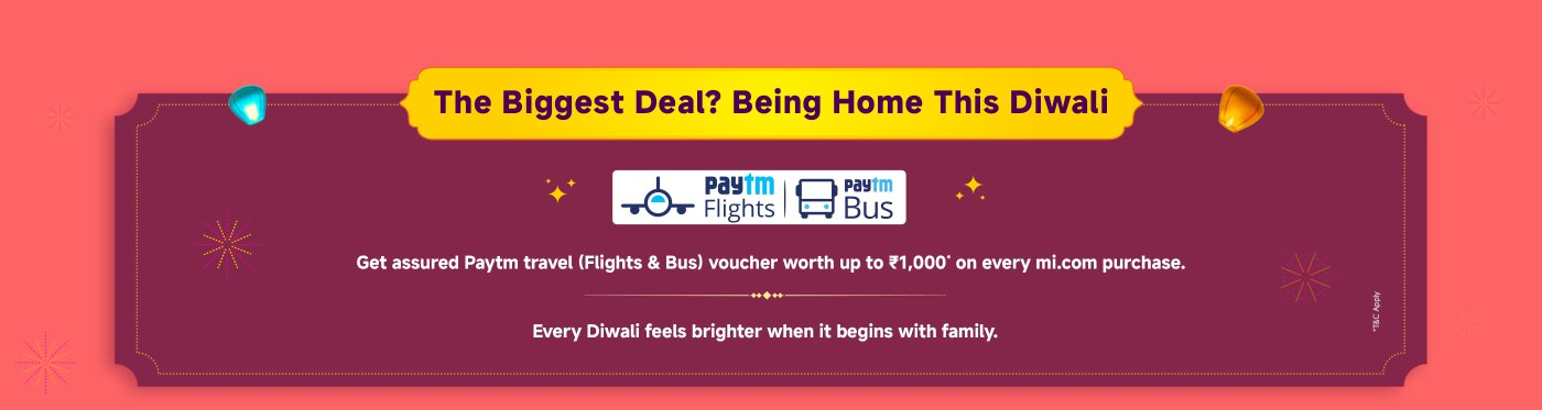 The Biggest Deal? Being Home This Diwali. Up to ₹1,000* Paytm Travel Voucher. Up to ₹1500 cashback on all MobiKwik UPI transactions.