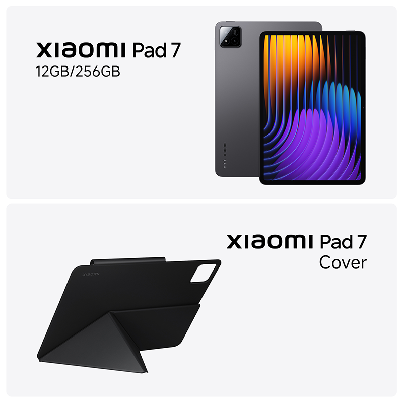 Xiaomi Pad 7 12 GB 256 GB + Xiaomi Pad 7 Cover Black