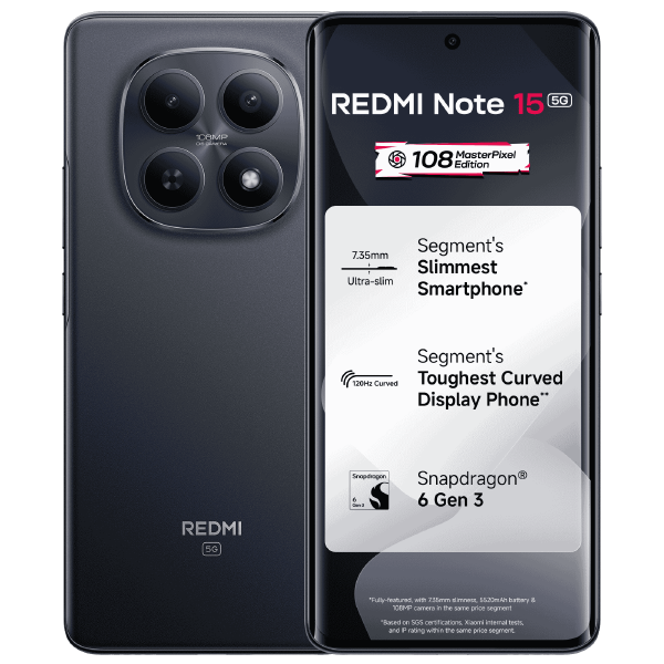 Redmi Note 15 5g (black, 128 Gb, 5520 Mah)