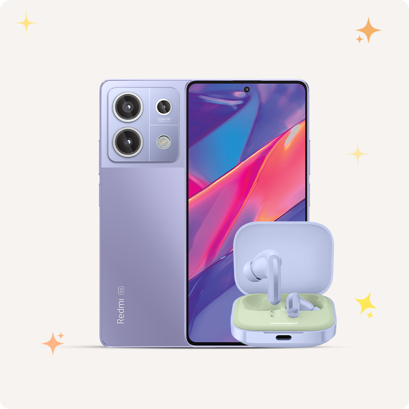 Redmi Note 13 5G + Redmi Buds 5