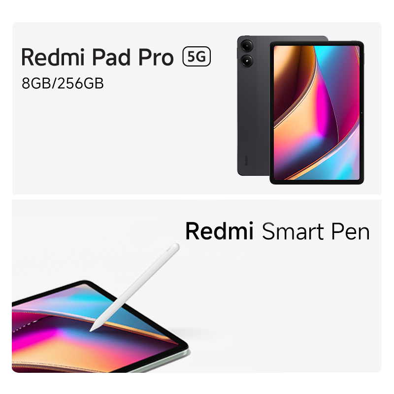 Redmi Pad Pro 5G 8 GB  256 GB + Redmi Smart Pen 