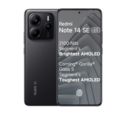 Redmi Note 14 SE 5G Titan Black 6 GB + 128 GB