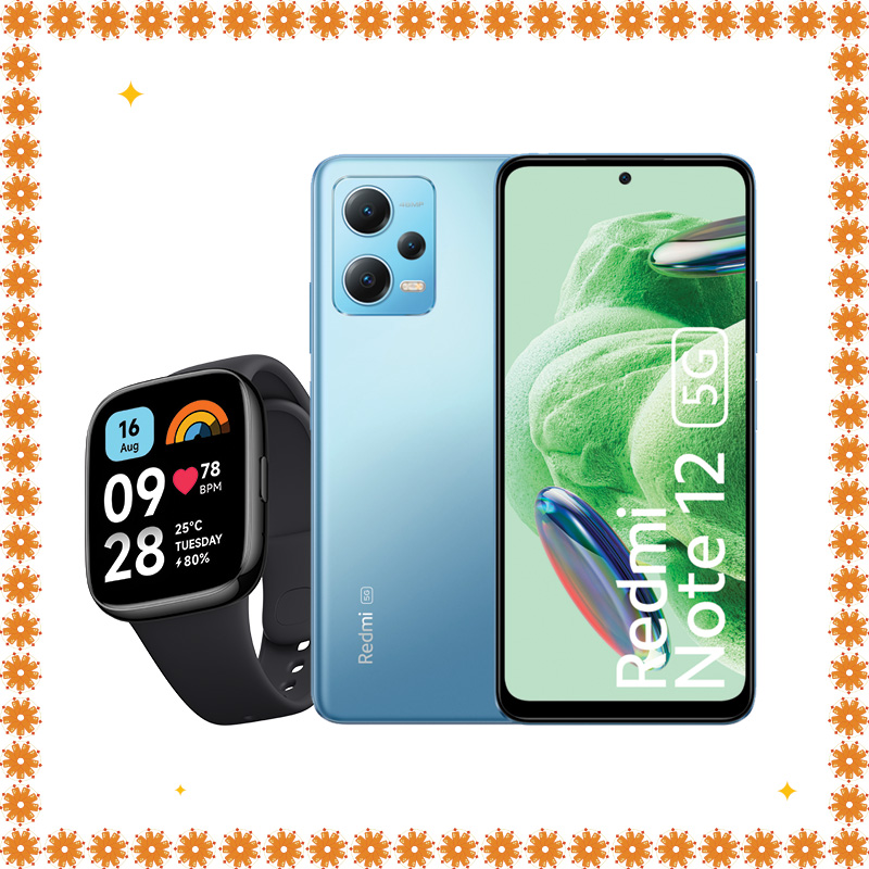 Redmi Note 12 5G 6GB 128GB + Redmi Watch 3 Active