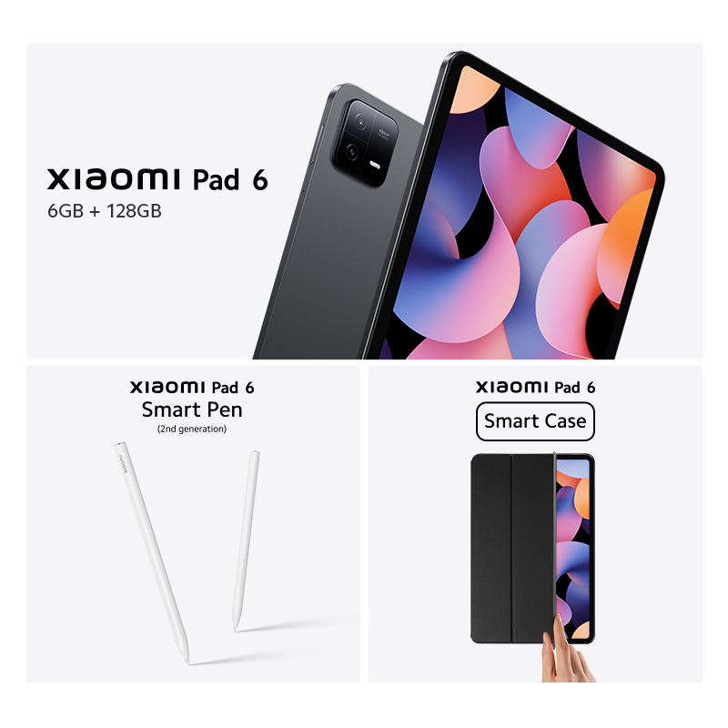 Xiaomi Pad 6 6 GB + 128 GB+ Smart Pen + Smart Case