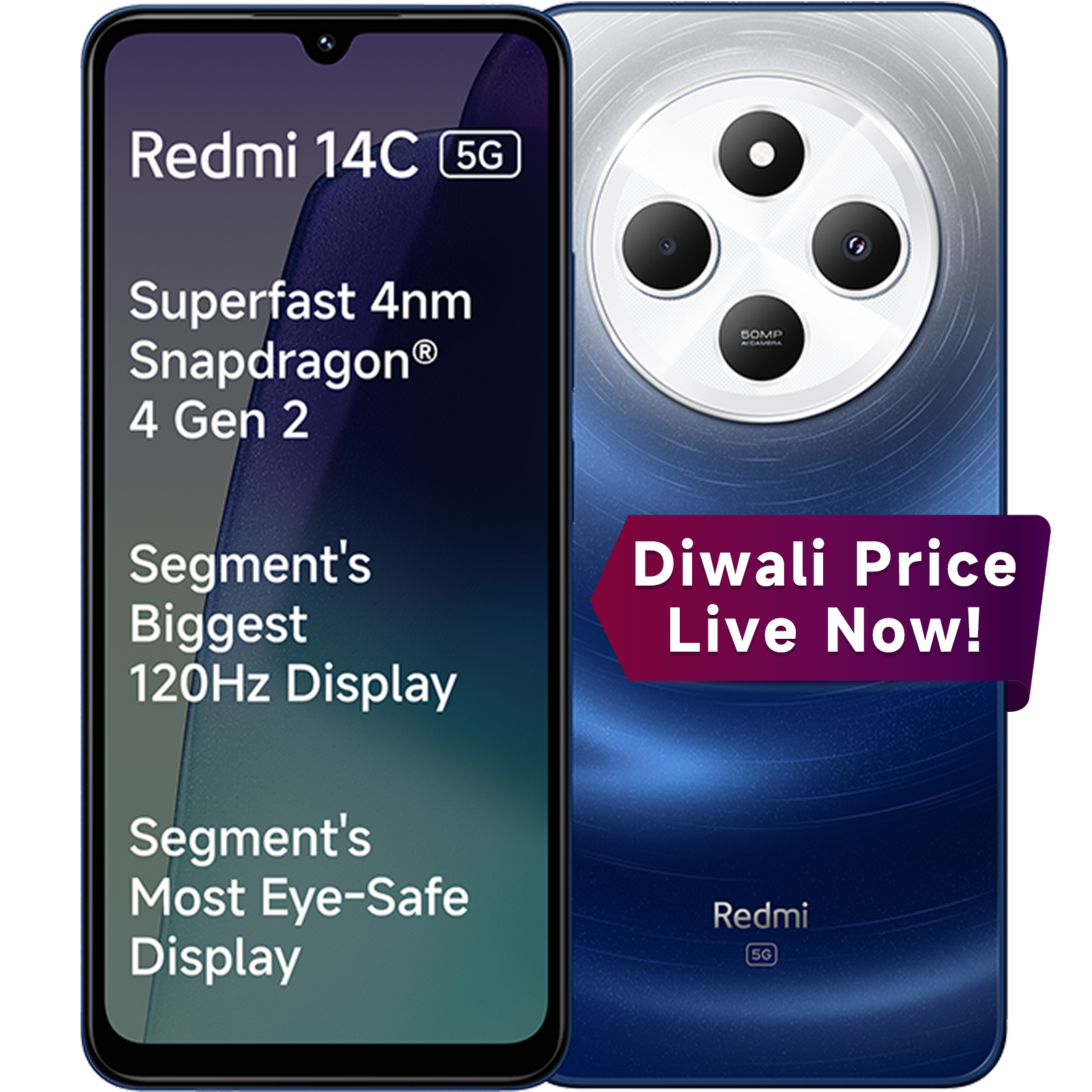 Redmi 14C 5G Starlight Blue 4 GB + 64 GB