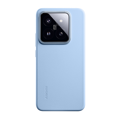  Xiaomi 14 Premium Silicon Microfiber Case Blue