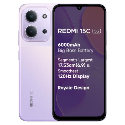 Redmi 15C 5G 4 GB + 128 GB Dusk Purple