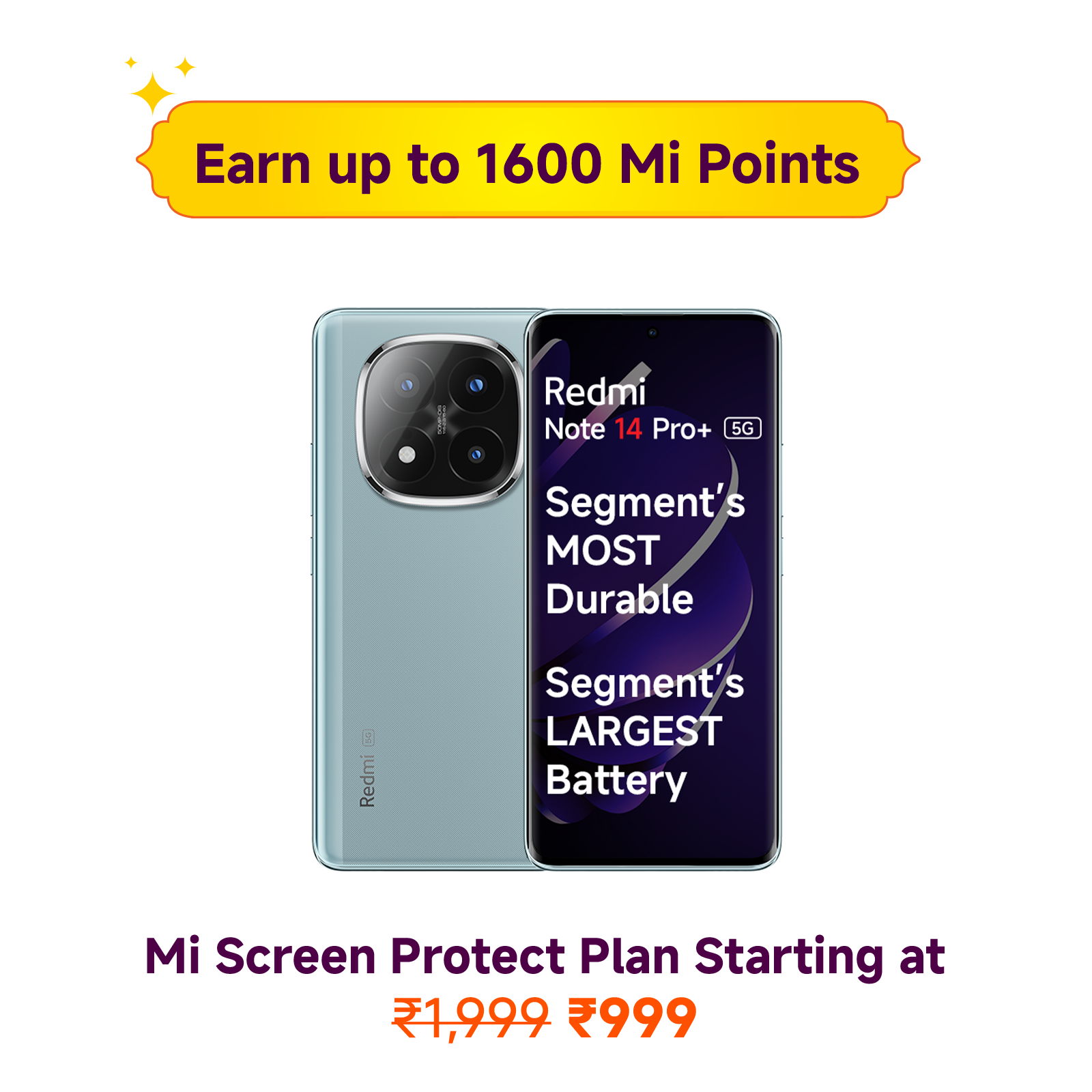 Redmi Note 14 Pro+ 5G Spectre Blue 8 GB + 128 GB