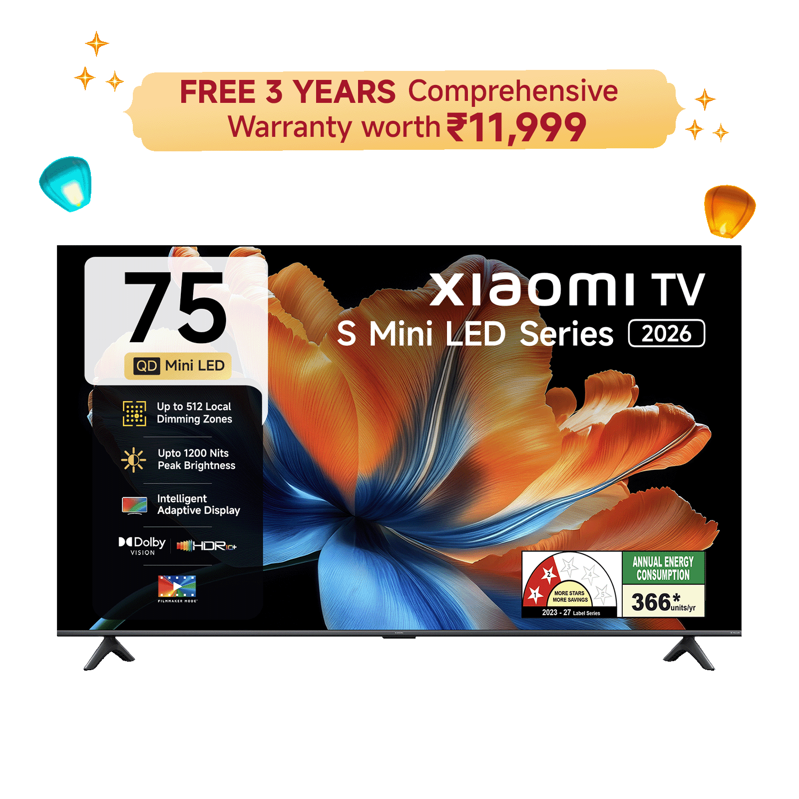 Xiaomi S Mini LED TV 75