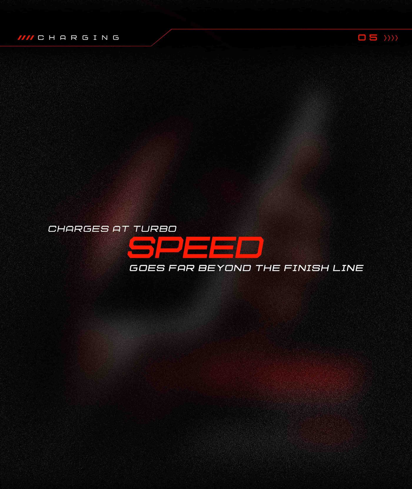 The image features a dark background with bold text that reads: "ENGINEERED FOR SPEED TUNED FOR CLARITY." The design emphasizes speed and clarity, likely related to technology or performance.
