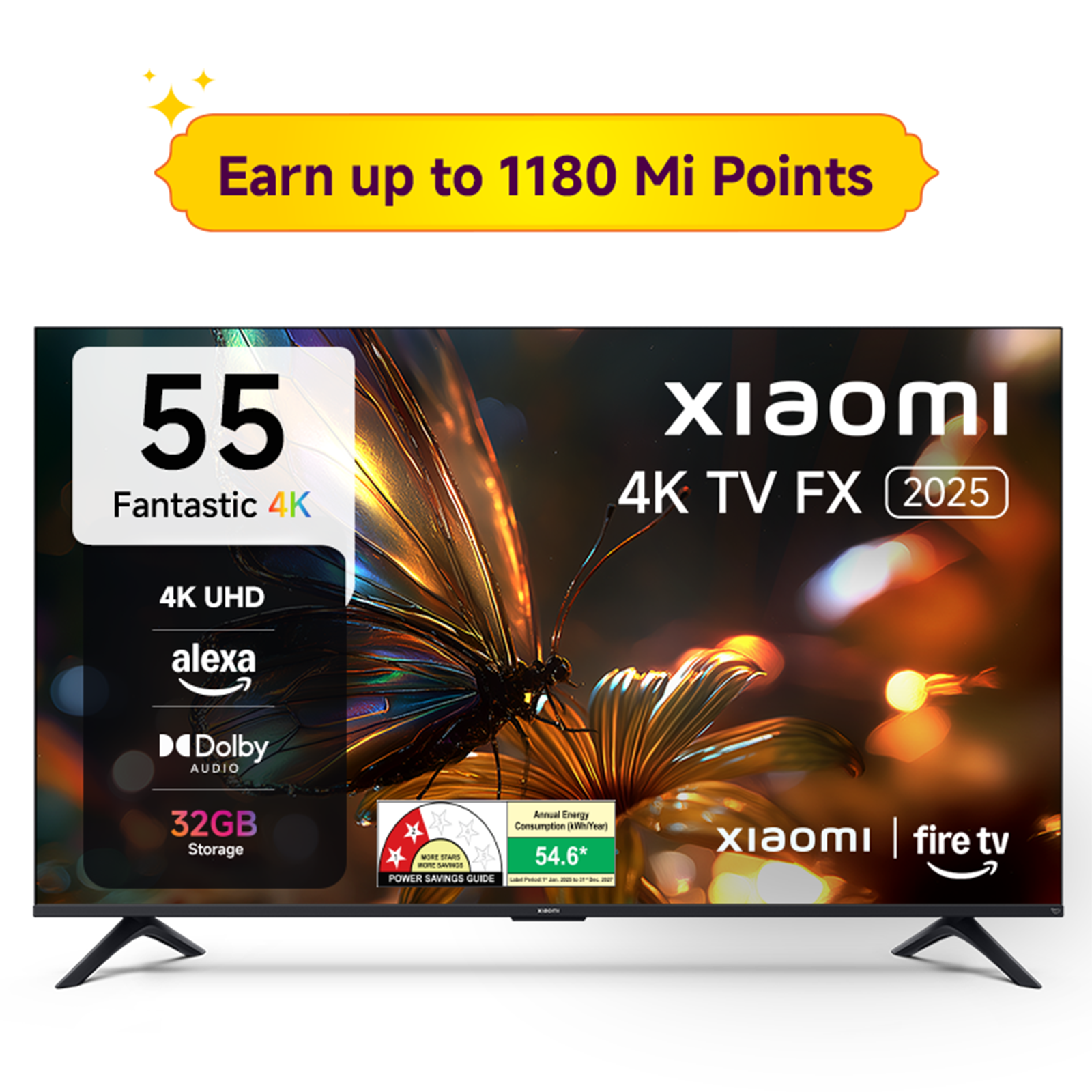 Xiaomi 4K LED TV FX Series 55 (138 cm) 55
