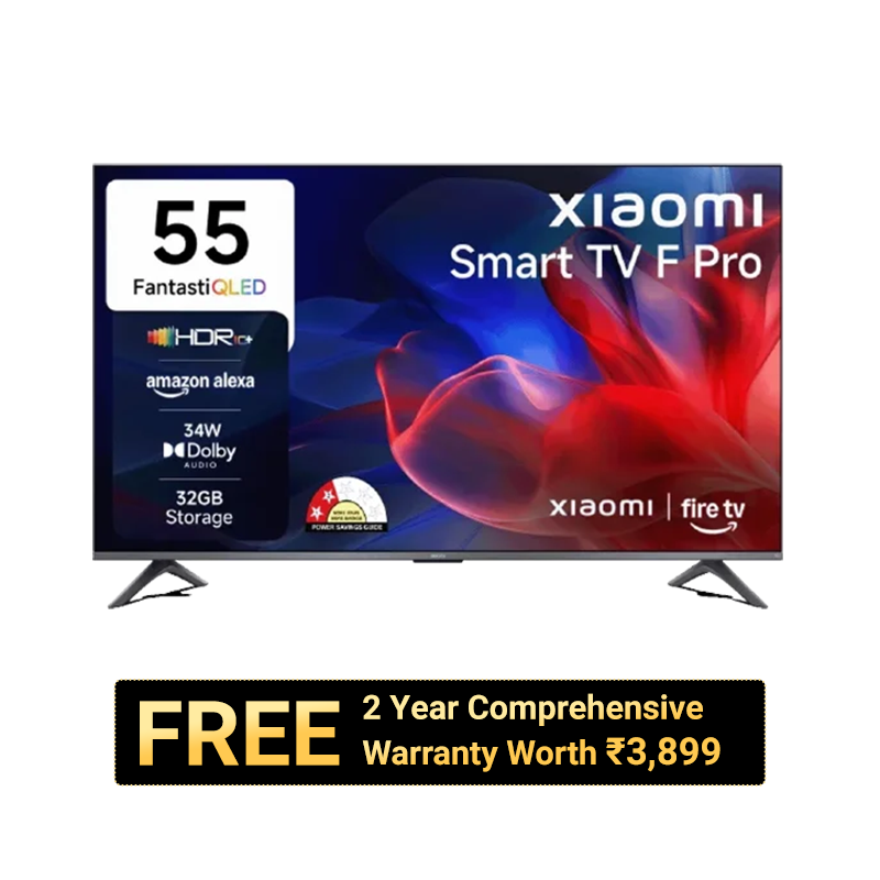 Xiaomi Smart QLED TV F Pro 55+ Mi Extended Warranty TV 2 year