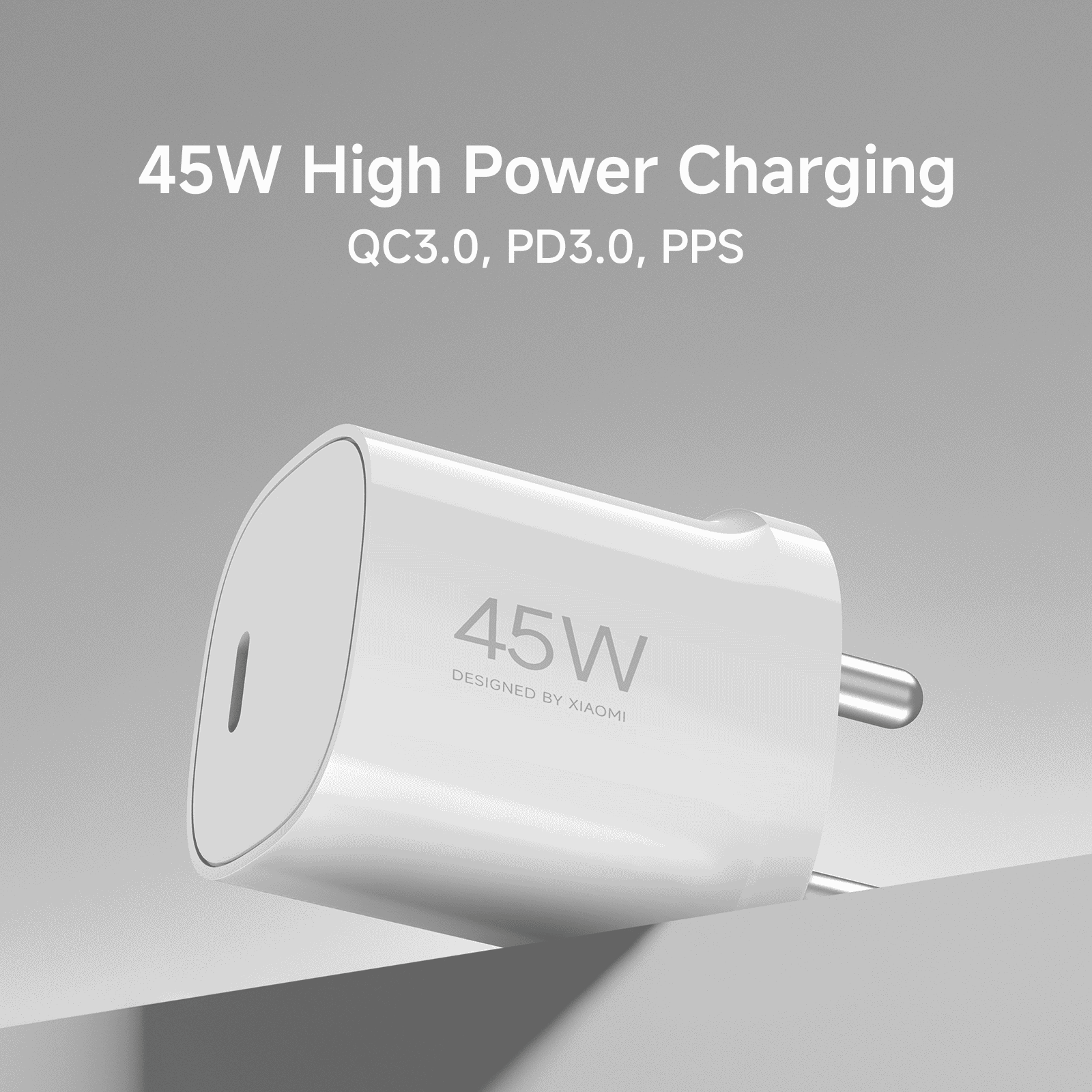 Xiaomi 45W Turbo Charger | Price & Specifications | Xiaomi India