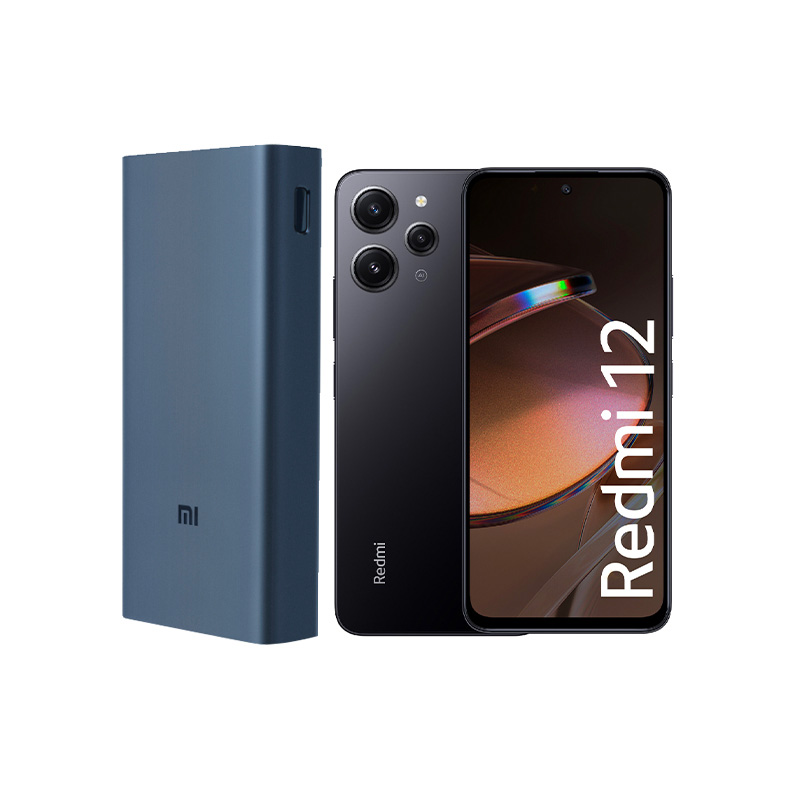 Redmi 12 6 GB 128 GB + 20000mAh Mi Power Bank 3i