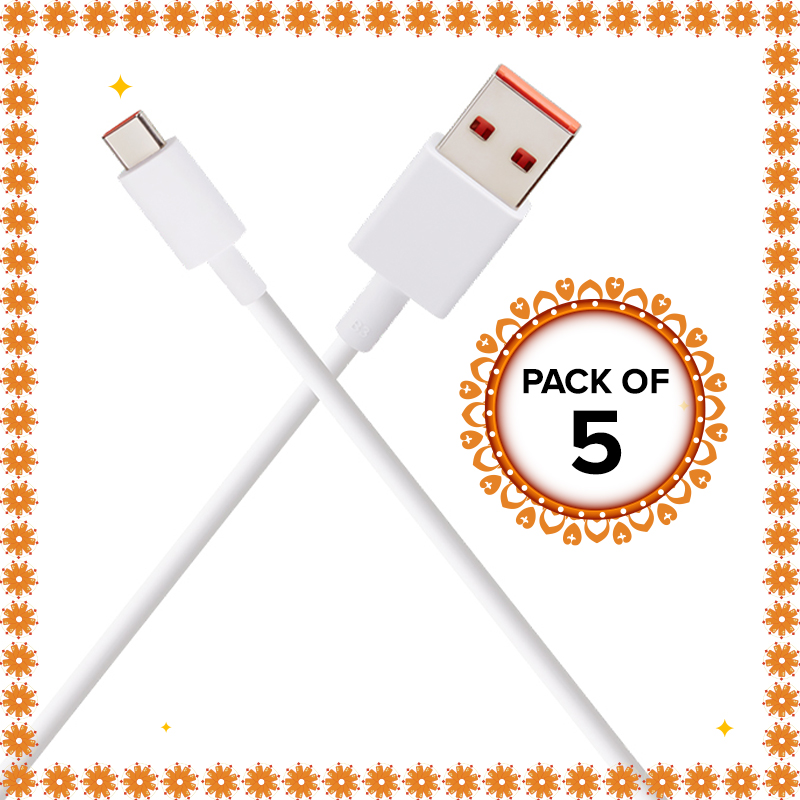 Xiaomi Sonic Charge 2.0 Cable (Pack of 5)