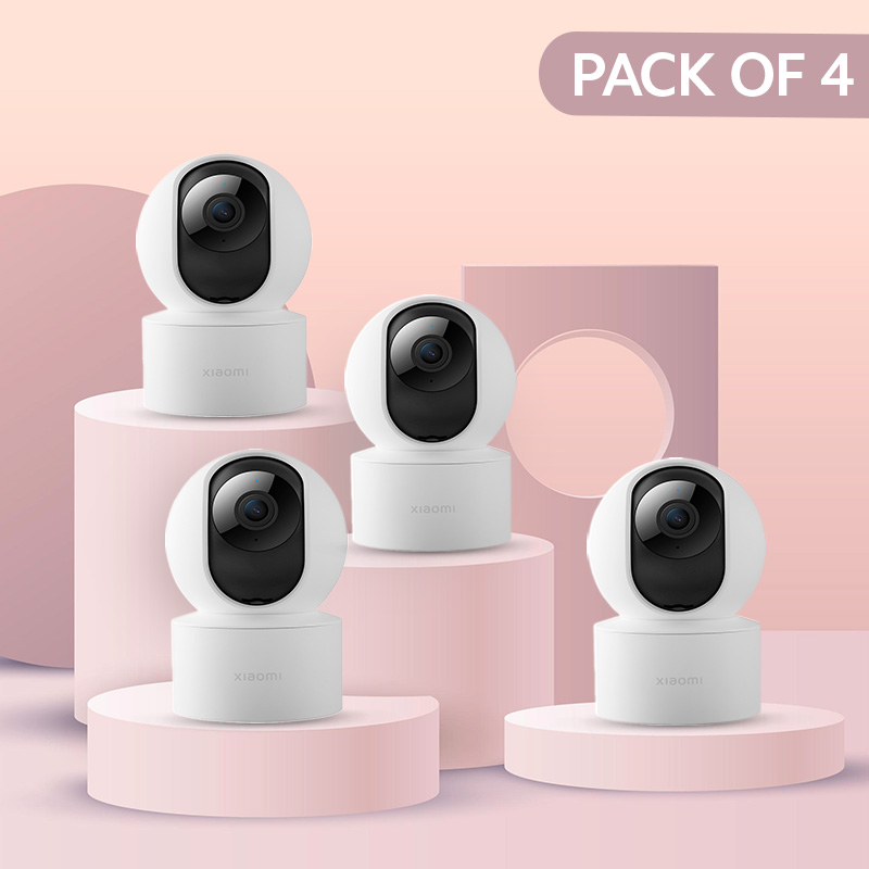 Xiaomi 360° Home Security Camera 1080p 2i (Pack of 4)