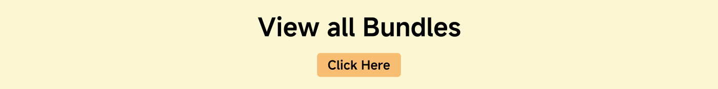 The image features a light yellow background with the text "View all Bundles" in a bold font. Below this text is a button that says "Click Here" in an orange background.