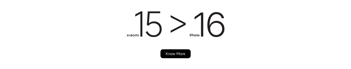 Xiaomi 15 is greater than iPhone 16, click "Learn more".
