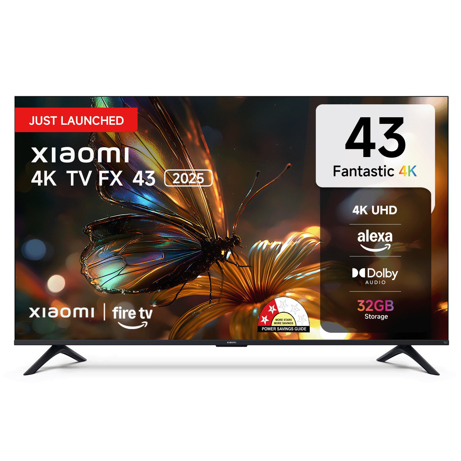 Xiaomi 4K TV FX Series 43 (108 cm) 43