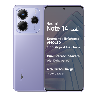 Redmi Note 14 5G Phantom Purple 6 GB + 128 GB