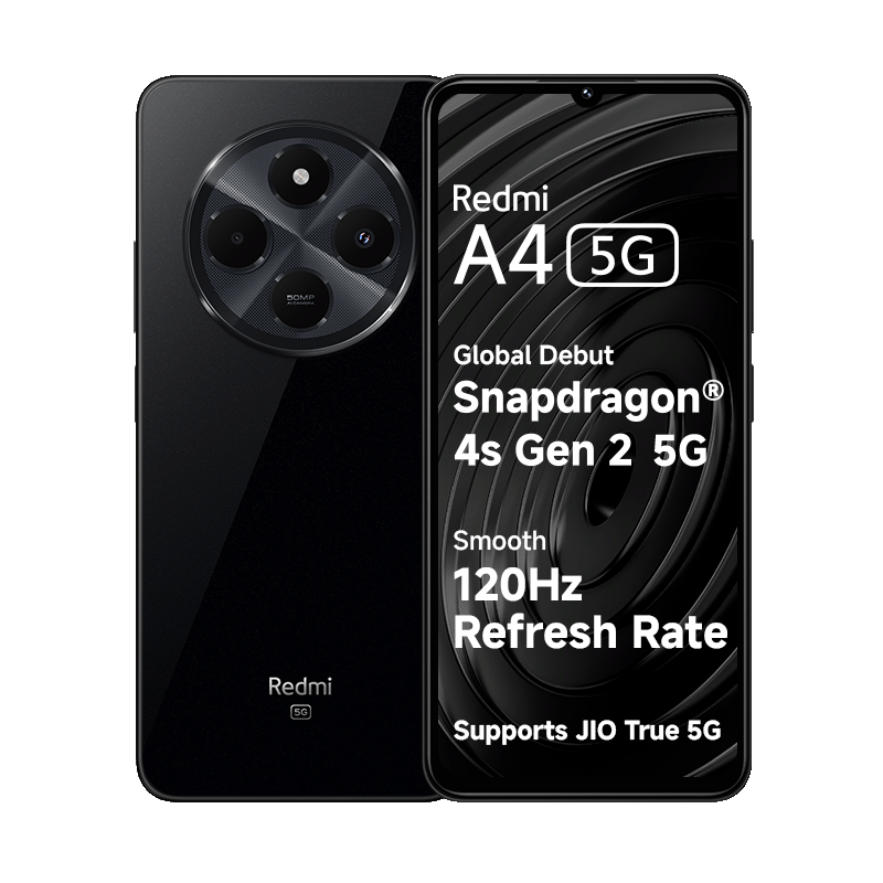 Redmi A4 5G 4 GB + 64 GB Starry Black