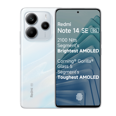 Redmi Note 14 SE 5G Mystique White 6 GB + 128 GB