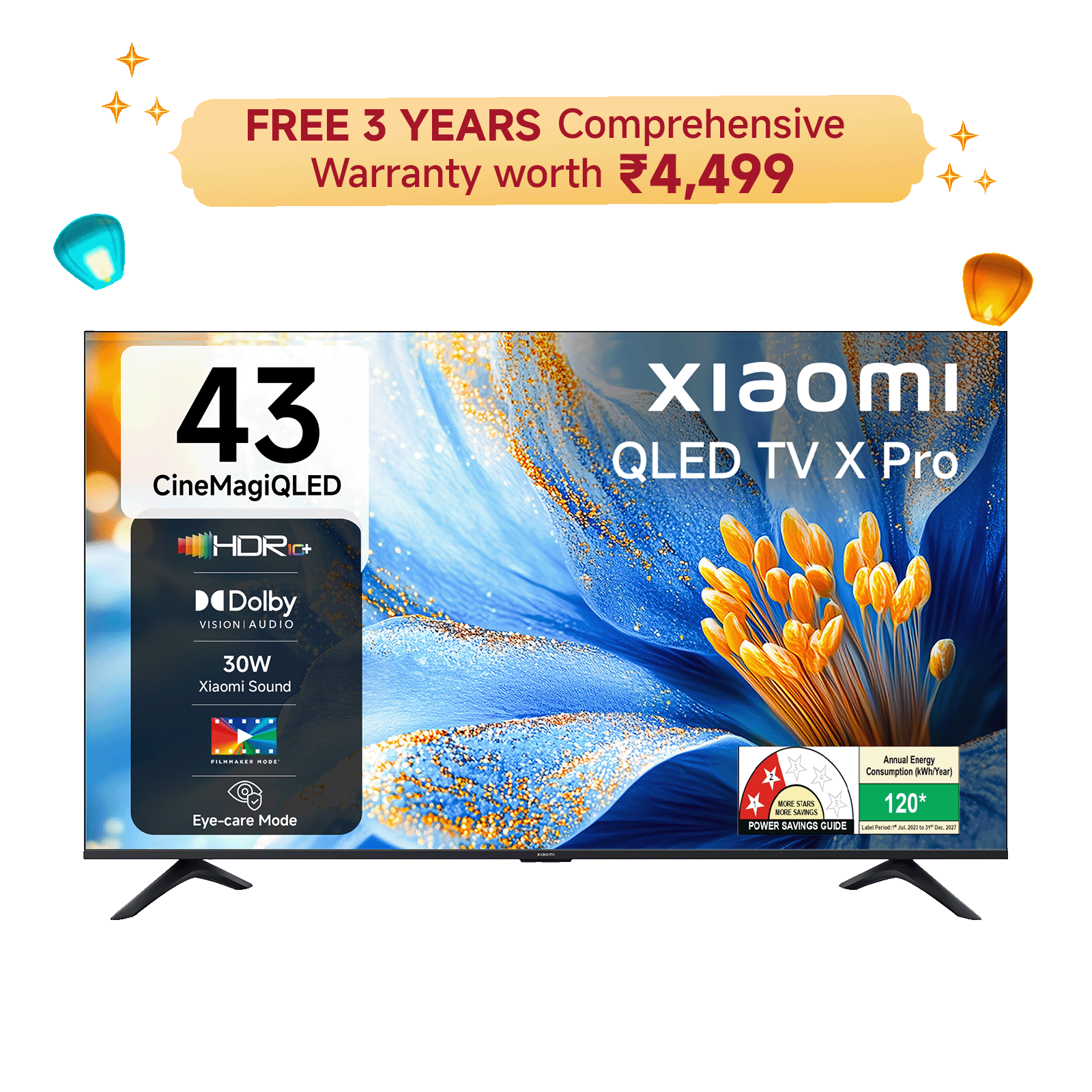 Xiaomi QLED TV X Pro Series 2025 Edition 43(108cm)