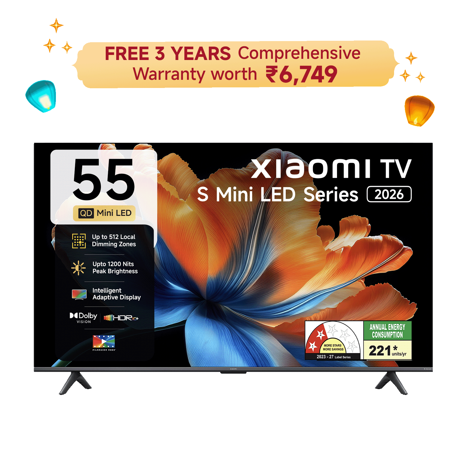 Xiaomi S Mini LED TV 55