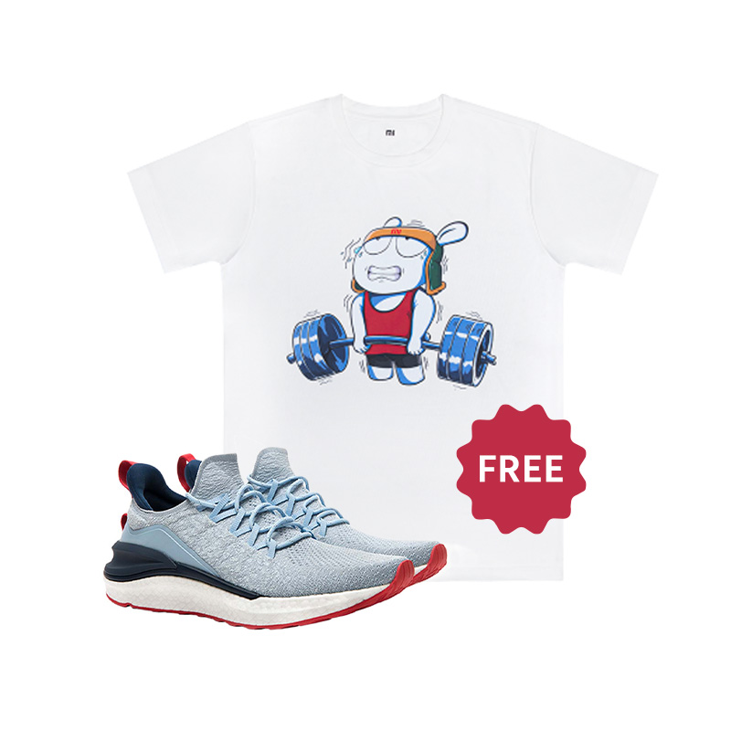 Mi Eco Active T-Shirt + Xiaomi Running Shoes