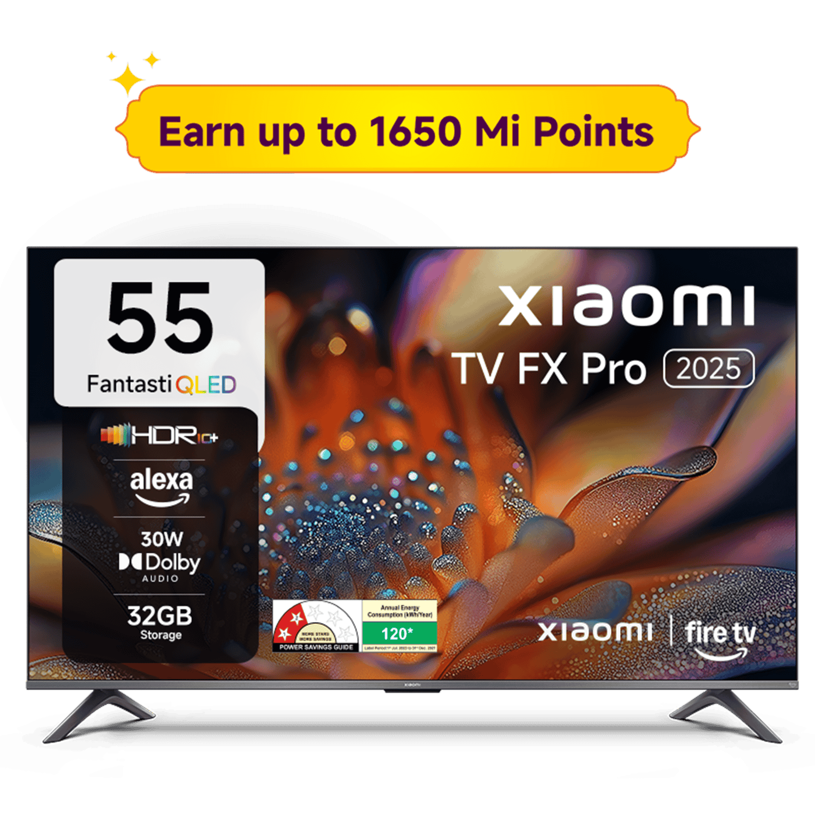 Xiaomi Smart TV FX Pro QLED Series 55 (138 cm) 55