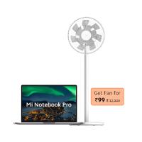 Mi NoteBook Pro 8GB RAM 512GB NVMe SSD + Xiaomi Smart Standing Fan 2 White