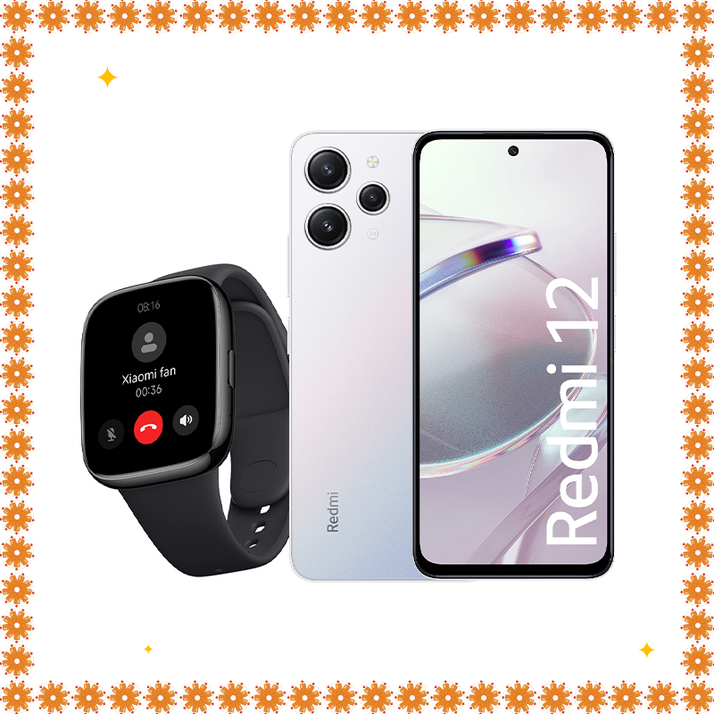 Redmi 12 6GB 128GB + Redmi Watch 3 Active