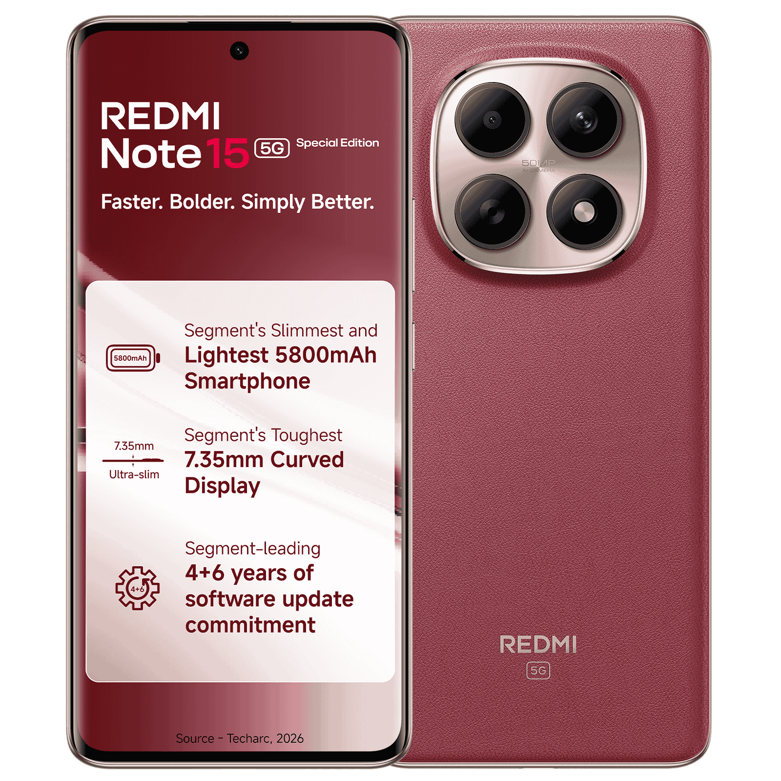 Redmi Note 15 SE 5G Crimson Reserve 6 GB + 128 GB
