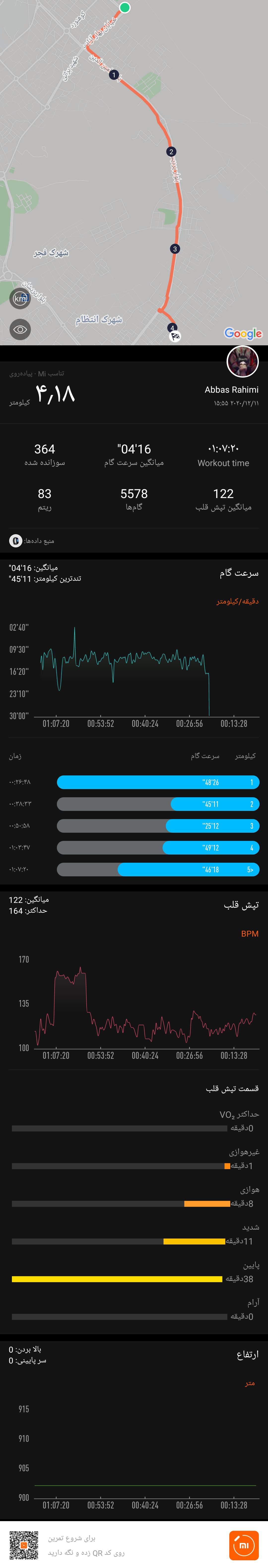 My Mi Band 4 4km Mi Smart Band 4 Xiaomi Community Xiaomi