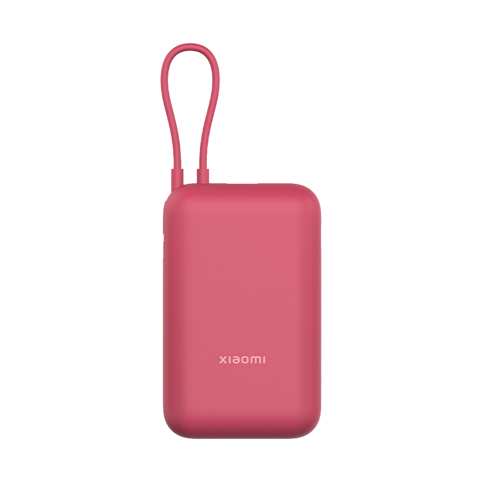 Xiaomi Pocket Power Bank 10000mAh 22.5W with Built-in Cable Maroon 10000mAh