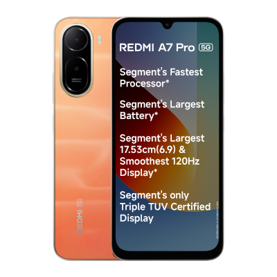 Redmi A7 Pro 5G Sunset Orange 4 GB + 64 GB