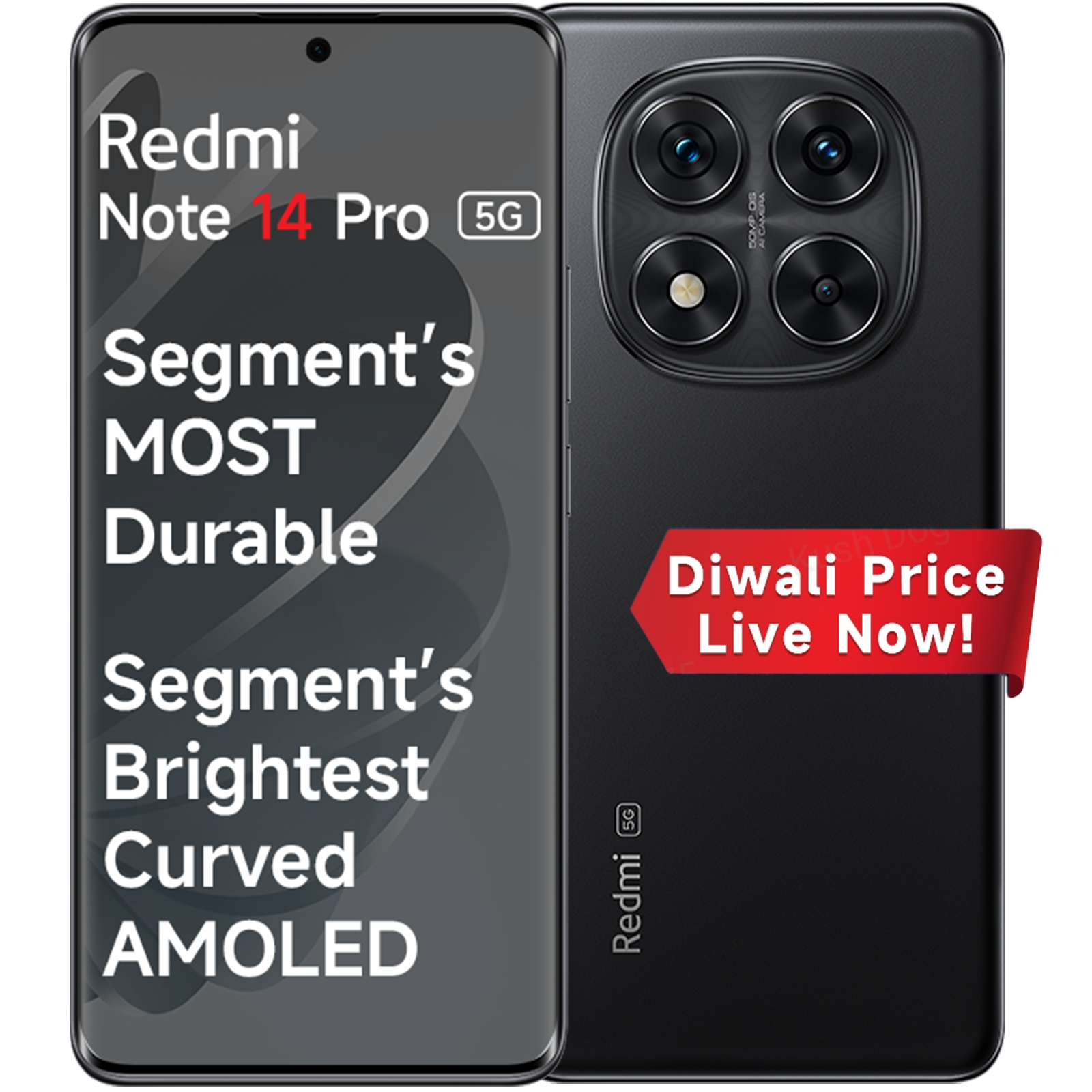 Redmi Note 14 Pro 5G Titan Black 8 GB + 128 GB
