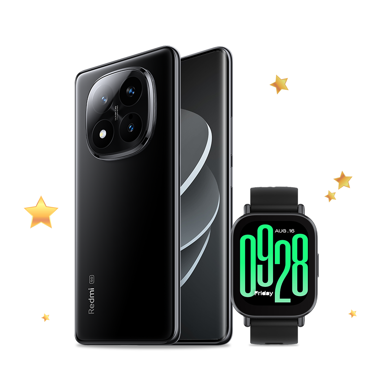 Redmi Note 14 Pro+ 5G 8 GB 128 GB with Free Redmi Watch 5 Active