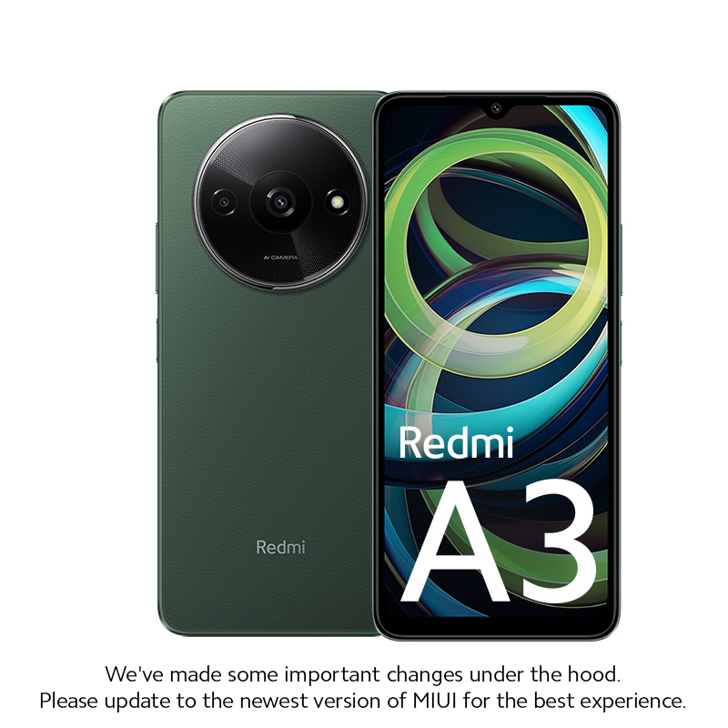 Redmi A3 Olive Green 3 GB + 64 GB